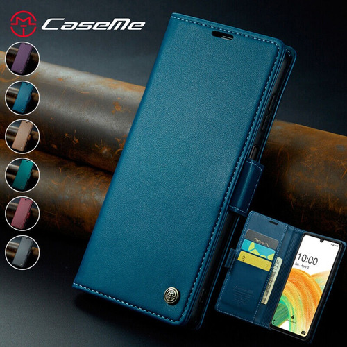 Funda De Piel Tipo Cartera Retro De Lujo Para Redmi Note 14 Pro