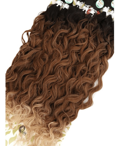 Imagem 9 de 10 de Cabelo Orgânico Cacheado 70 Cm Idêntico Ao Humano Na Tela
