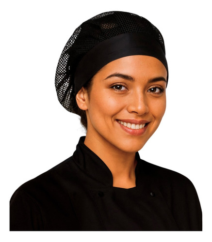 Touca Toca Rede C Aba Amarra Restaurante Cozinha Garçom Chef
