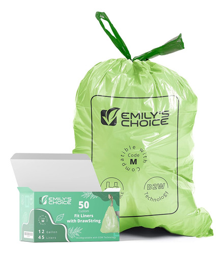 Bolsa De Basura Biodegradable Resistente Emily's Choice, Cód