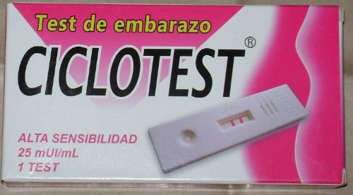 Test De Embarazo, Alta Sensibilidad