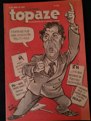 Revista Topaze Numero 344 28 De Abril 1996. L S01