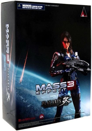 Mass Effect 3 Ashley Williams Figura Play Arts Kai