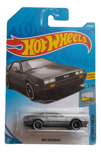 Hot Wheels Dmc Delorean #270 Icono De Este Sistema!