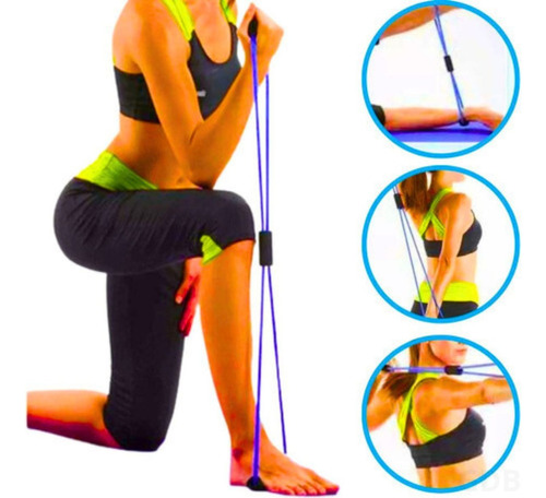 Extensor Elastico Academia E Casa Fitness Treino Aerobico