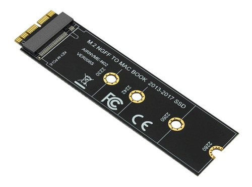 Adaptador Macbook Air Pro Del 2013 Al 2017 Ssd M.2 Ngff Nvme