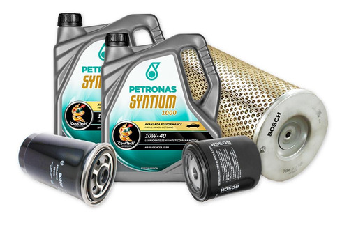 Kit Filtros + Aceite Syntium Chevrolet Blazer Maxion 2.5 Td