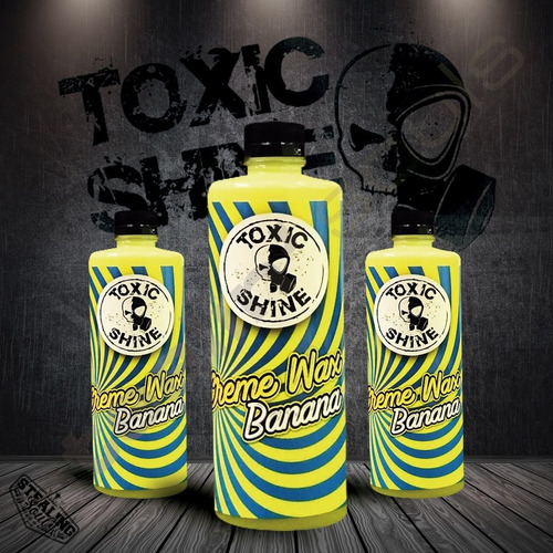 Imagen 1 de 6 de Toxic Shine | Creme Wax Banana | Cera / Crema | 600cc