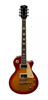Guitarra eléctrica SX EF3 Series EF3 les paul de arce/caoba 2000 cherry sunburst brillante con diapasón de palo de rosa