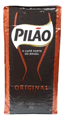 Kit Café Pilão Com 1 Aroma Original 250g + 1 Nobre 250g