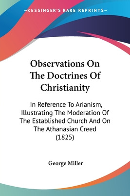 Libro Observations On The Doctrines Of Christianity: In R...