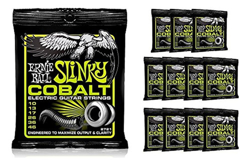 2721 Cobalt Regular Slinky - Cuerdas Para Guitarra Eléctrica