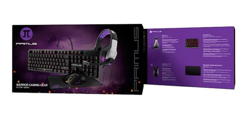 Primus Gamer Teclado Ballista 100t + Audifonos Arcus + Mouse