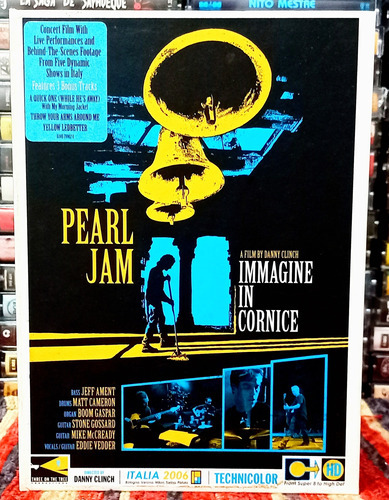 Pearl Jam Dvd Immagine In Cornice Importado Como Nuev 