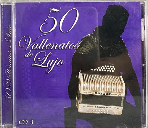 50 Vallenatos De Lujo Cd 3