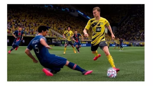 Jogo Fifa 21 Ps4 Standard Futebol Vídeo Game Mídia Física Ea