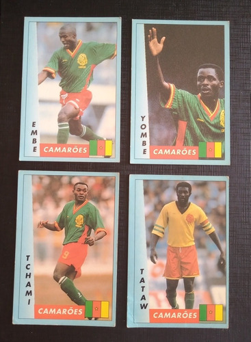 Cards Camarões Copa Do Mundo 1994 Multi Editora Cd18