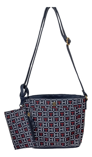 Cross Body Tommy Hilfiger Con Monedero Independiente 