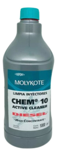 Molykote Limpia Inyectores Diesel Chem 10 Active Cleaner 1l