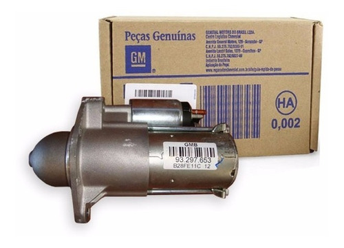 Motor De Partida Arranque Vectra B 2.0 E 2.216v Original Gm