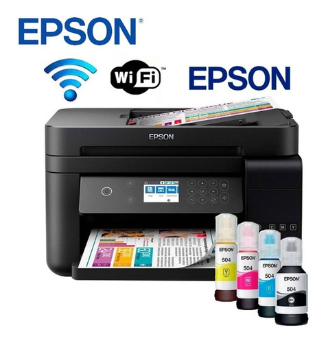 Impresora Epson Multifuncional L5290 Ecotank Wifi Adf Sgi 