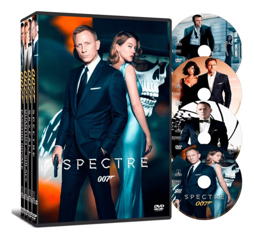 Dvd Coleção: Clássicos _ 007 James Bond ( 5 Filmes )