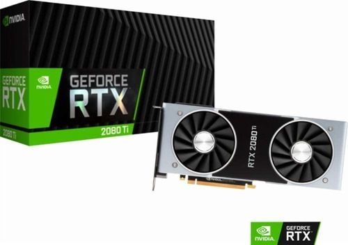 Tarjeta de video Nvidia  GeForce RTX 20 Series RTX 2080 Ti GeForce RTX 2080 Ti Founders Edition 11GB