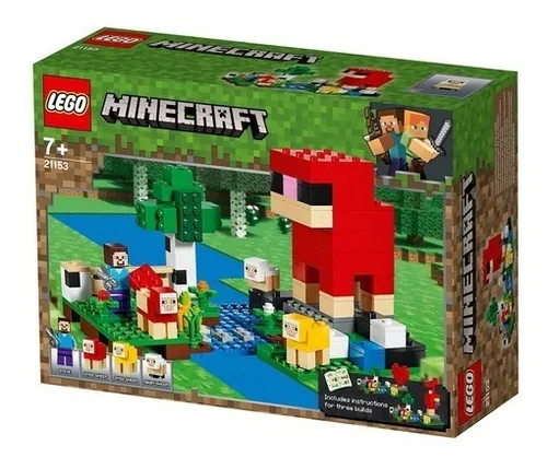 Lego Minecraft - La Granja De Lana - Art. 21153 -