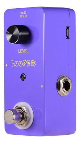 Bajo Usb Effect Maker.minutes Mini Pedal Con Efecto Looper