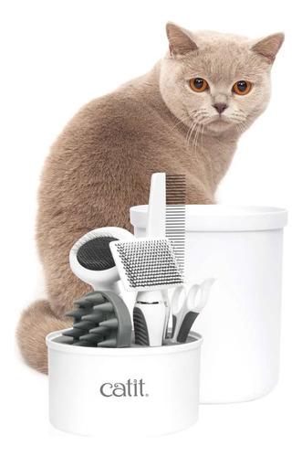 Catit Kit Grooming Pelo Corto  - Envíos A Todo Chile