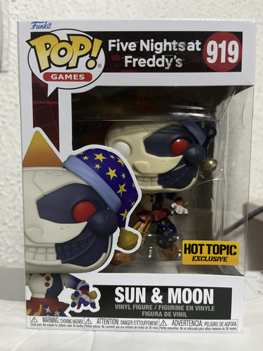 Funko Pop Games Fnaf Sun & Moon 919 Five Nights At Freddys