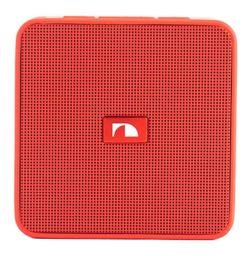 Nakamichi Parlante Portatil Bluetooth Cubebox Rojo 5w Ppct