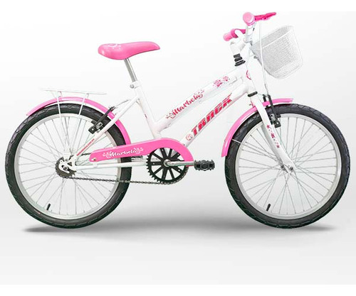 Bicicleta  urbana infantil TK3 Track Marbela aro 20 26" freio v-brakes cor rosa