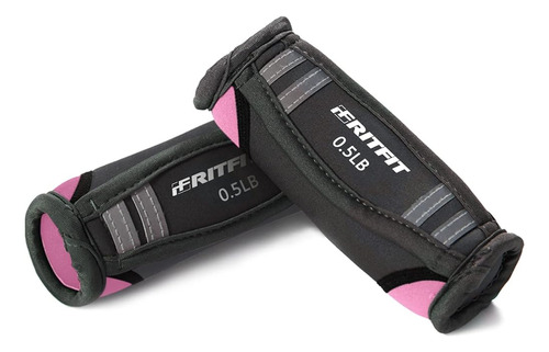 Ritfit Walking Hand Weights (rosa - 1lb (0.5lb Cada Uno))