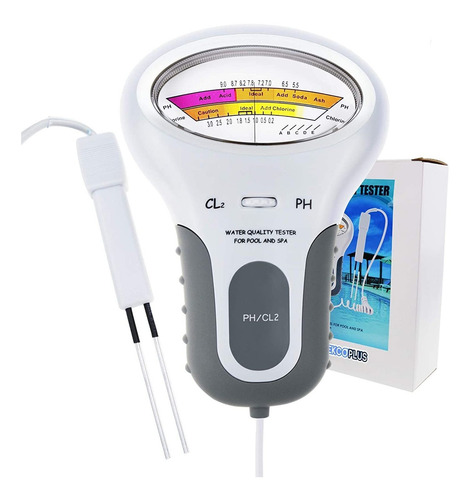 Kit De Prueba De Ph Y Cloro 2 En 1 Pc-102