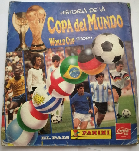 Album Historia De La Copa Del Mundo Panini El País - Vintage