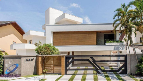 Sobrado, 510 M² - Arquitetura Contemporânea - Jardim Das Colinas - São José Dos Campos/sp - So0568