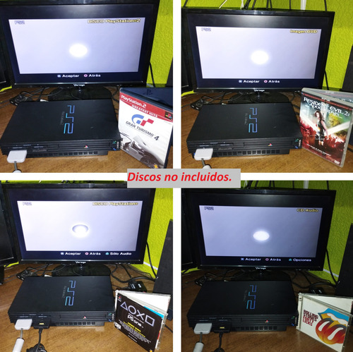 Playstation 2 Fat Scph-39001 Leer Descripcion Negro