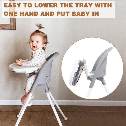 Silla De Bebé Funny Supply 3-en-1, Plegable Y Compacta