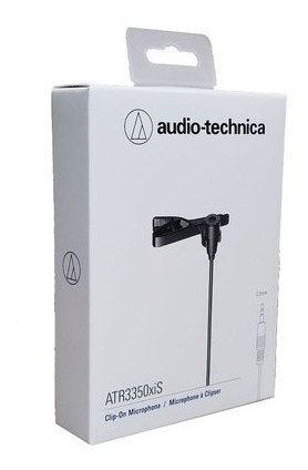Imagen 2 de 2 de Micrófono Audio-Technica ATR3350xiS condensador omnidireccional
