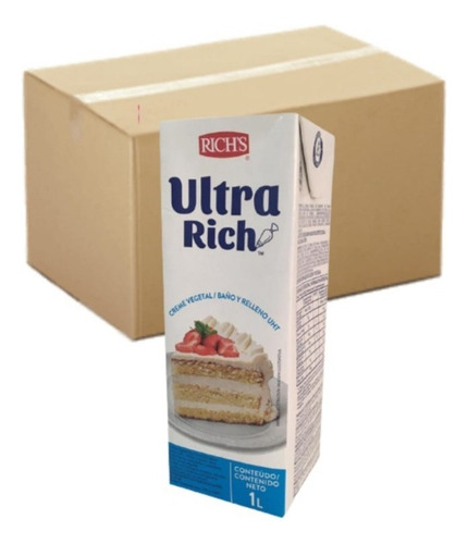 Crema Chantilly Ultra Rich 12x1lt