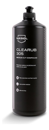 Polidor Refino Clearub 305 Medium Cut Compound 500g Nasiol