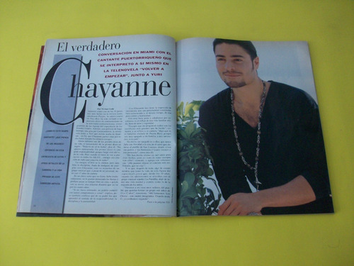 Chayanne Chantal Andere Jacqueline Andere Revista Vanidades (Usado)