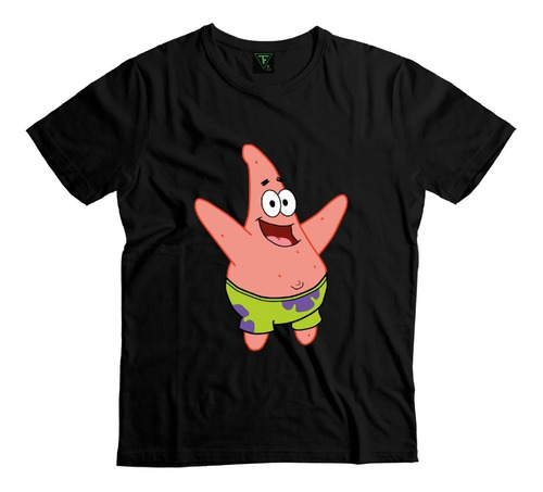 Polera Patricio Estrella Bob Esponja Unisex Algodón Xxl Xxxl