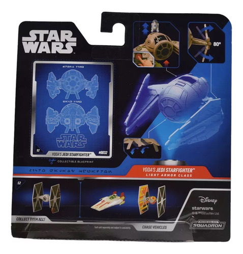 Star Wars Pack Yoda Tie Starfighter Galaxy Squadron 2 Naves Colores