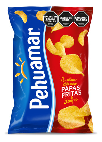 Papas Fritas Lisas Pehuamar x 230 Gr | Picadas Cumpleaños