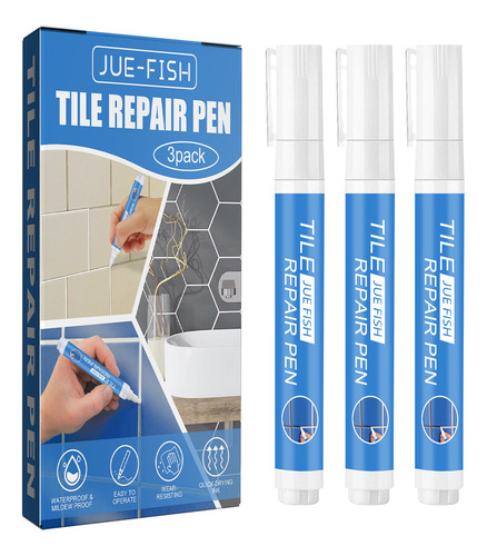 Bolígrafo De Reparación Floor Grout Pen (blanco)