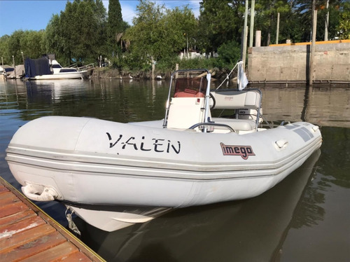 Semirrigido 420 Con Evinrude E-tec 40hp Impecable