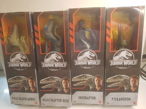 Dinosaurios Jurassic World Varios Modelos 22 Cm Aprox