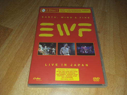Earth Wind & Fire - Live In Japan 1990 - Cd + Dvd 